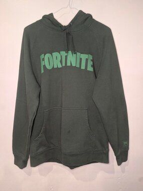 RARE Official Fortnite Epic Games Employee Exclusive Hoodie (Green, Medium)